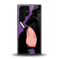 smoking batman back phone cover | glass case for samsung galaxy s25 ultra
