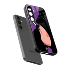 smoking batman back phone cover | glass case for samsung galaxy s24