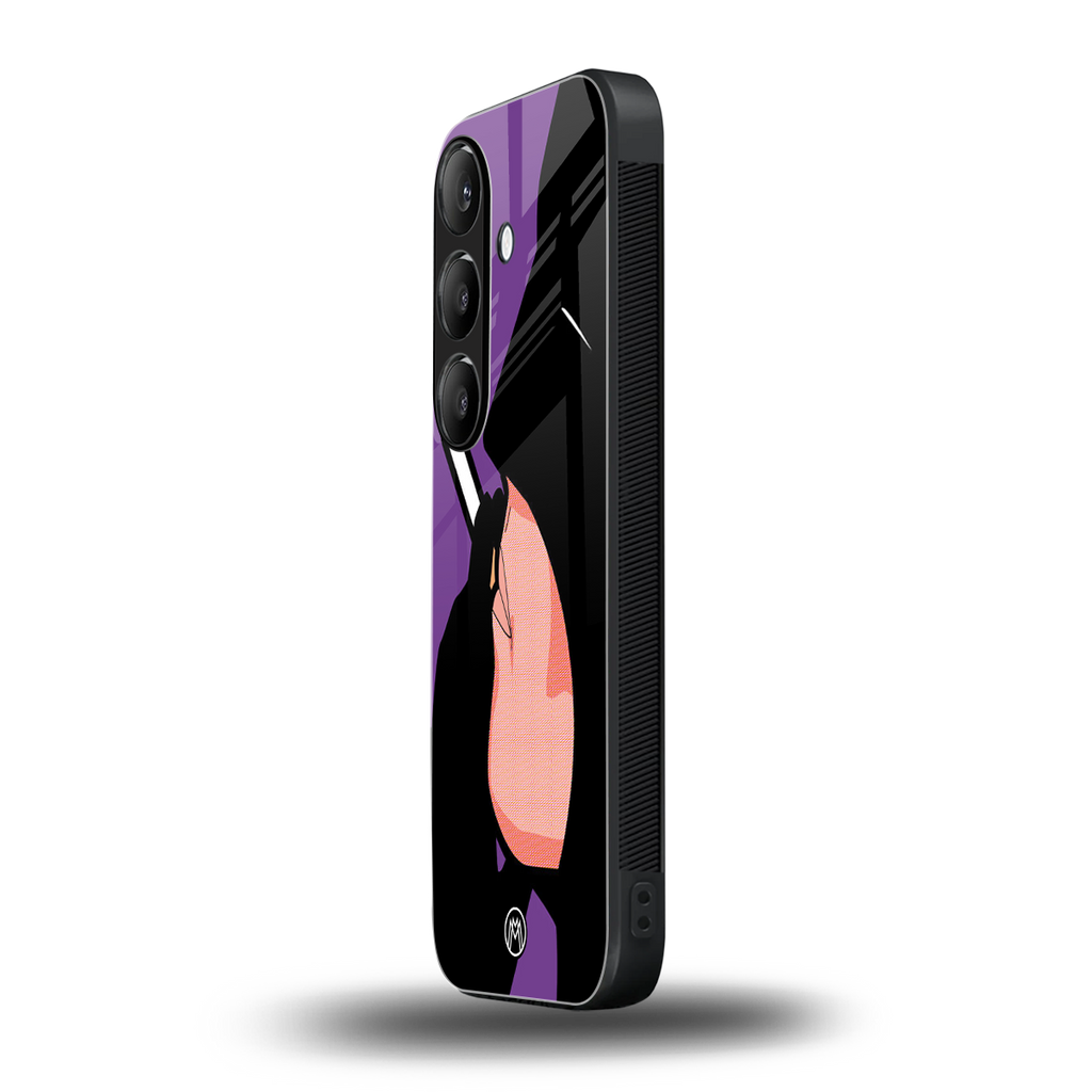 smoking batman back phone cover | glass case for samsung galaxy s25