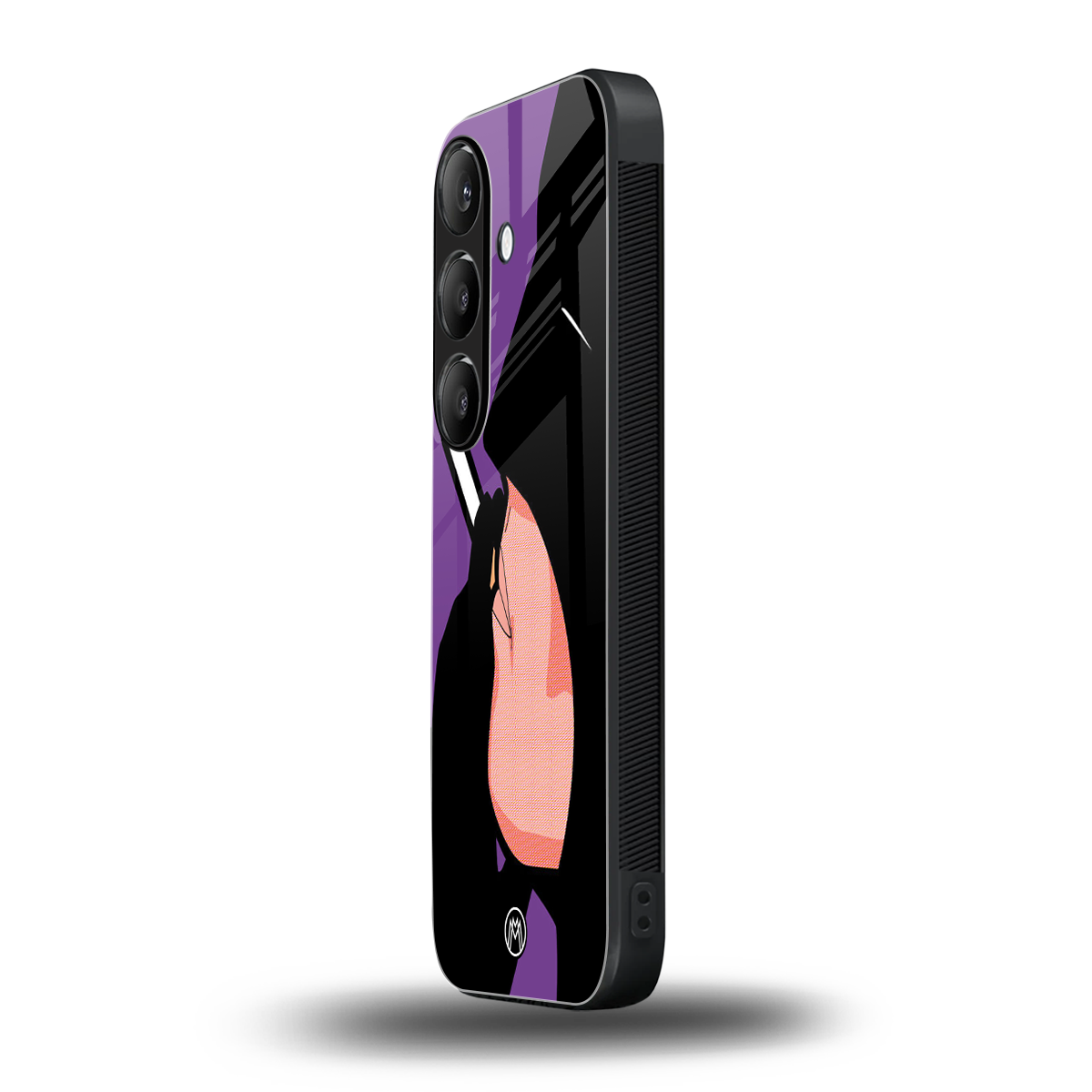 smoking batman back phone cover | glass case for samsung galaxy s24 fe