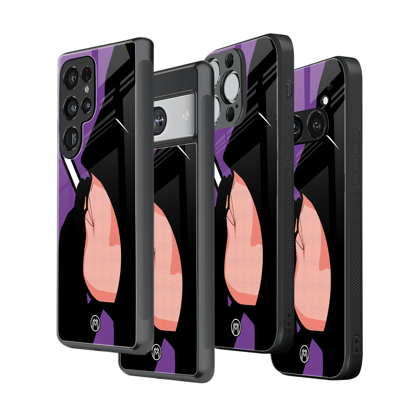 Stylish Glass Back Case for All Smartphones – iPhone, Samsung, OnePlus, Pixel, Redmi, Oppo, Vivo, Motorola