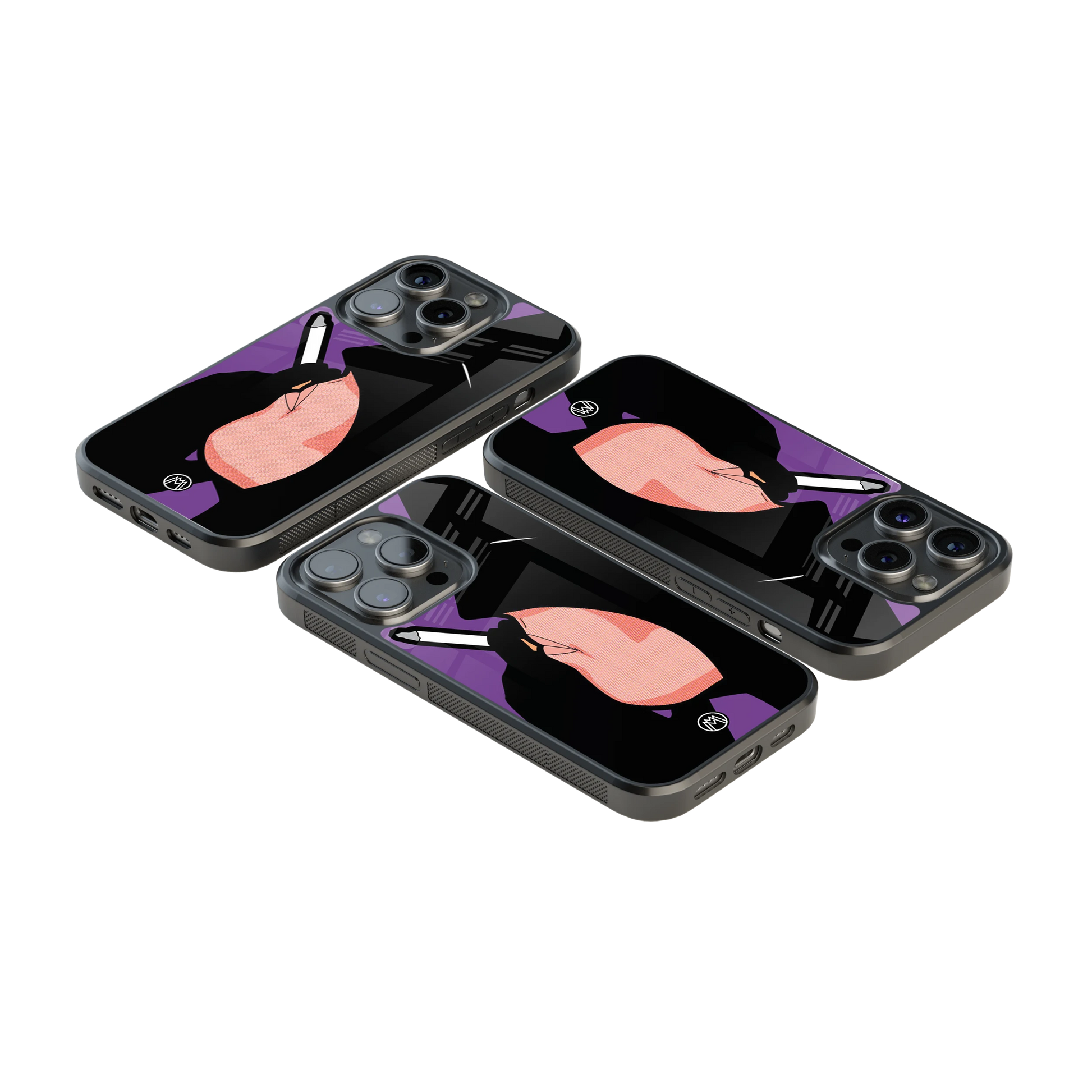 Luxury Glass Back Mobile Cover for iPhone, Samsung Galaxy, OnePlus, Pixel, Redmi & More