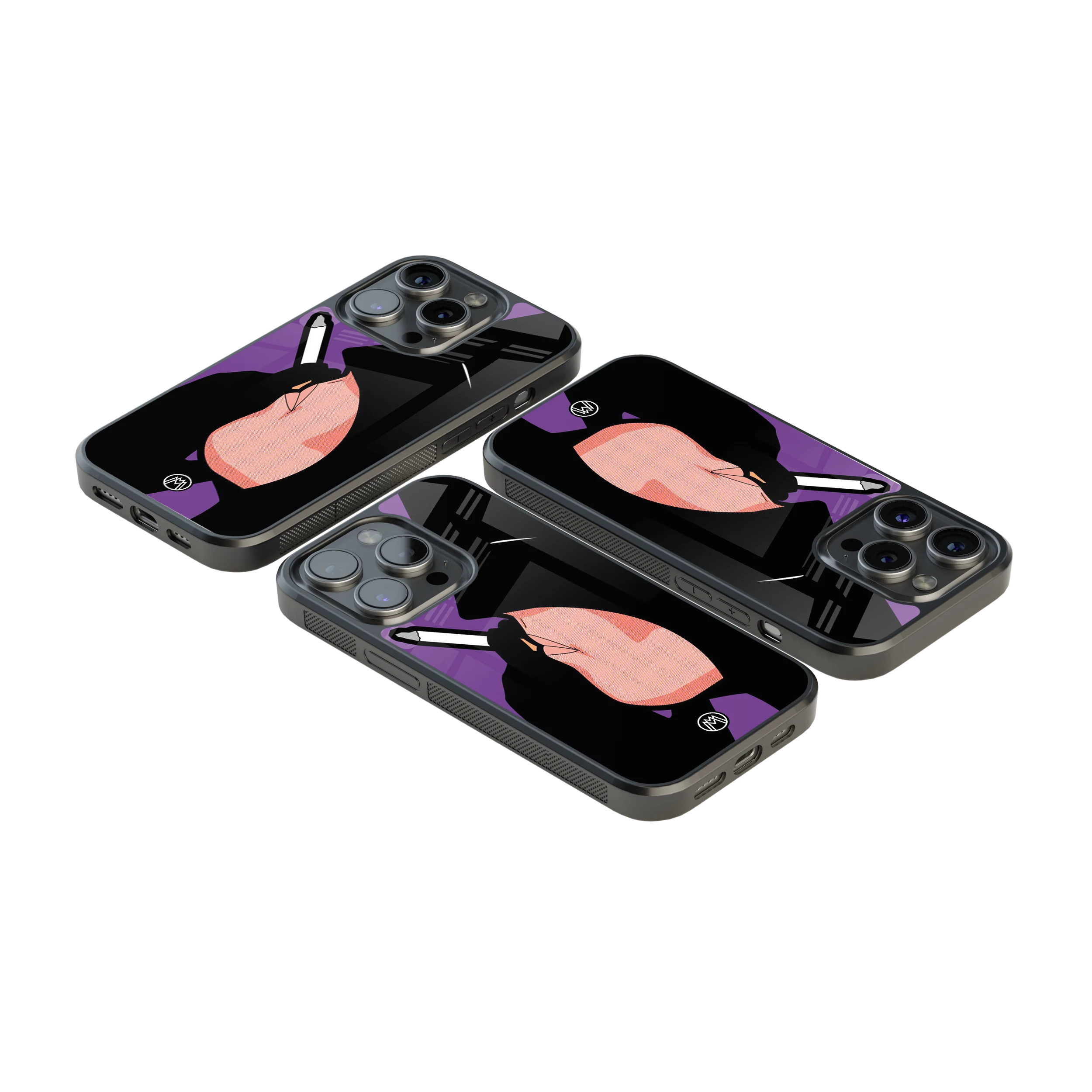 Luxury Glass Back Mobile Cover for iPhone, Samsung Galaxy, OnePlus, Pixel, Redmi & More