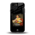 snaccident back phone cover | glass case for iphone 13 mini