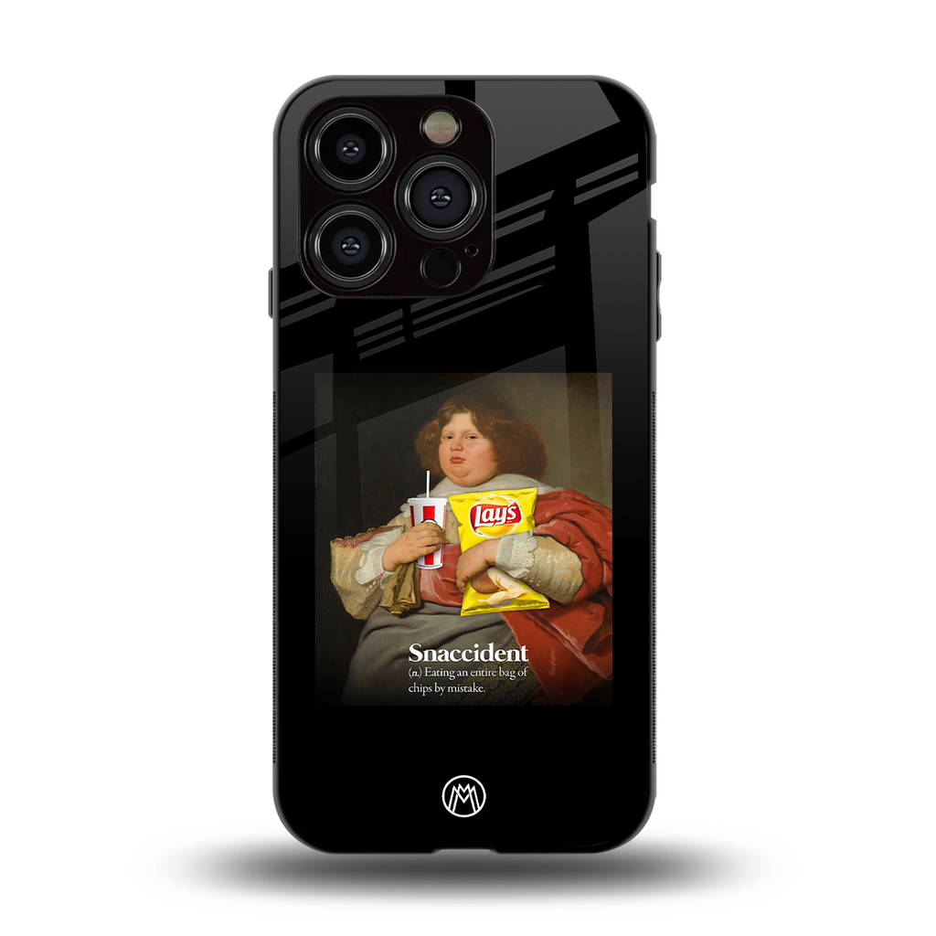 snaccident back phone cover | glass case for iphone 13 pro
