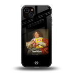 snaccident back phone cover | glass case for iphone 15 plus