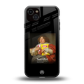 snaccident back phone cover | glass case for iphone 14 plus