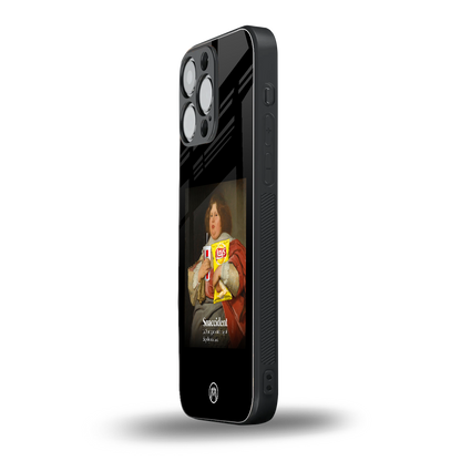 snaccident back phone cover | glass case for iphone 14 pro max