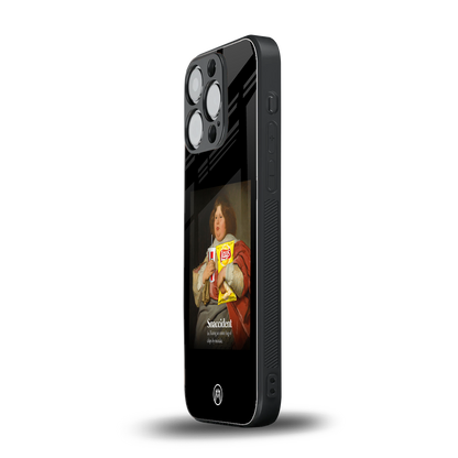snaccident back phone cover | glass case for iphone 14 pro
