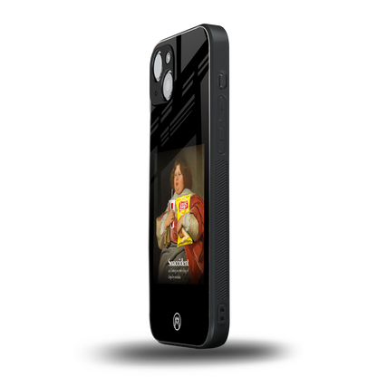 snaccident back phone cover | glass case for iphone 14