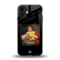 snaccident back phone cover | glass case for iphone 16 plus