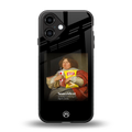 snaccident back phone cover | glass case for iphone 16