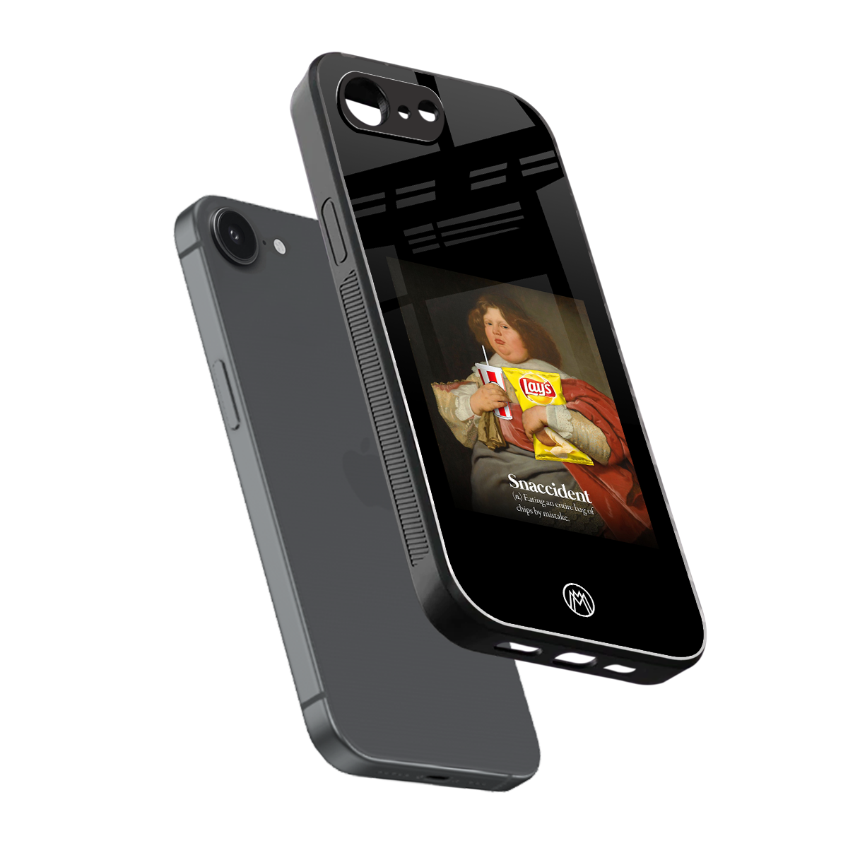snaccident back phone cover | glass case for iphone 16e