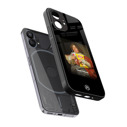 snaccident back phone cover | glass case for nothing phone 1