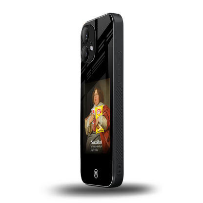 snaccident back phone cover | glass case for nothing phone 2