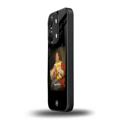 snaccident back phone cover | glass case for oneplus nord 3