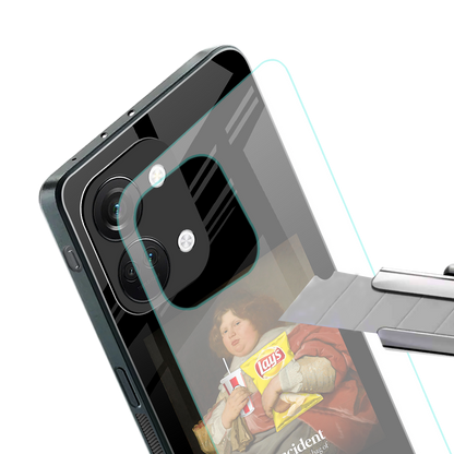 snaccident back phone cover | glass case for oneplus nord 3