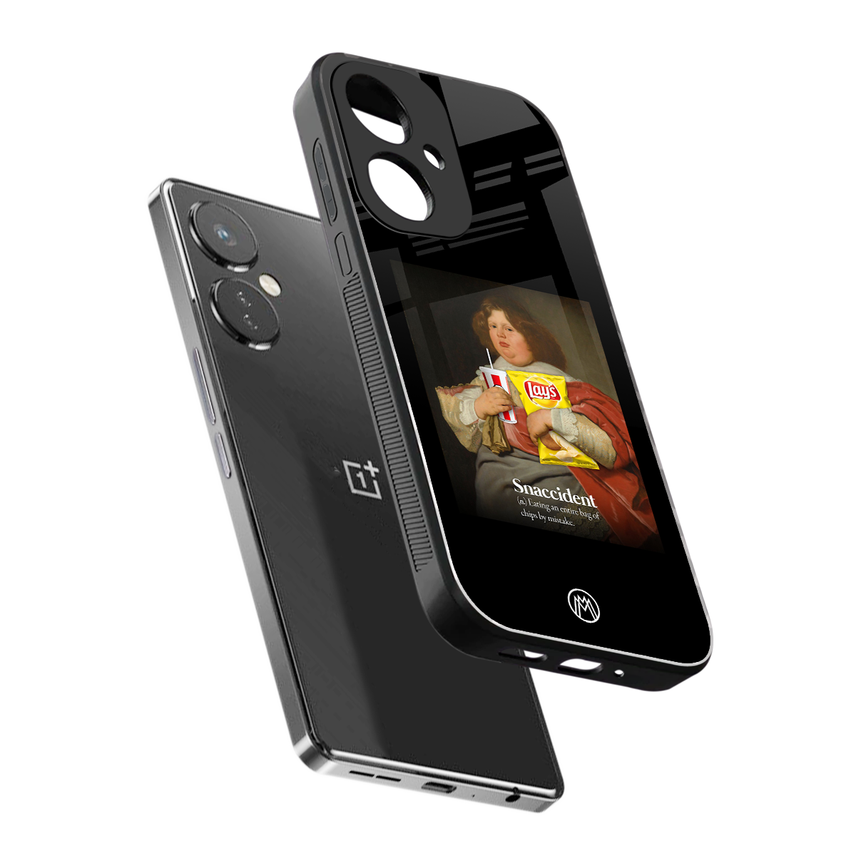 snaccident back phone cover | glass case for oneplus nord ce 3