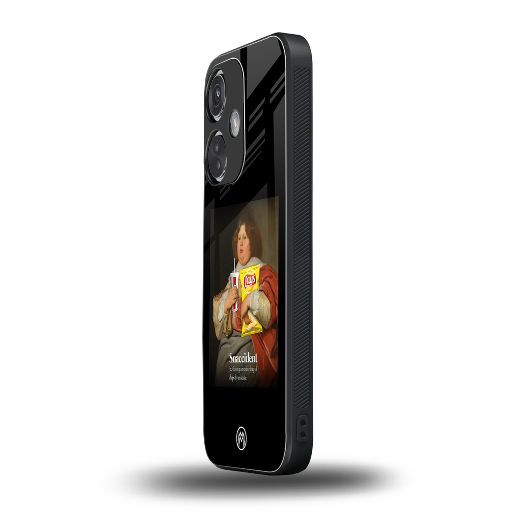 snaccident back phone cover | glass case for oneplus nord ce 3