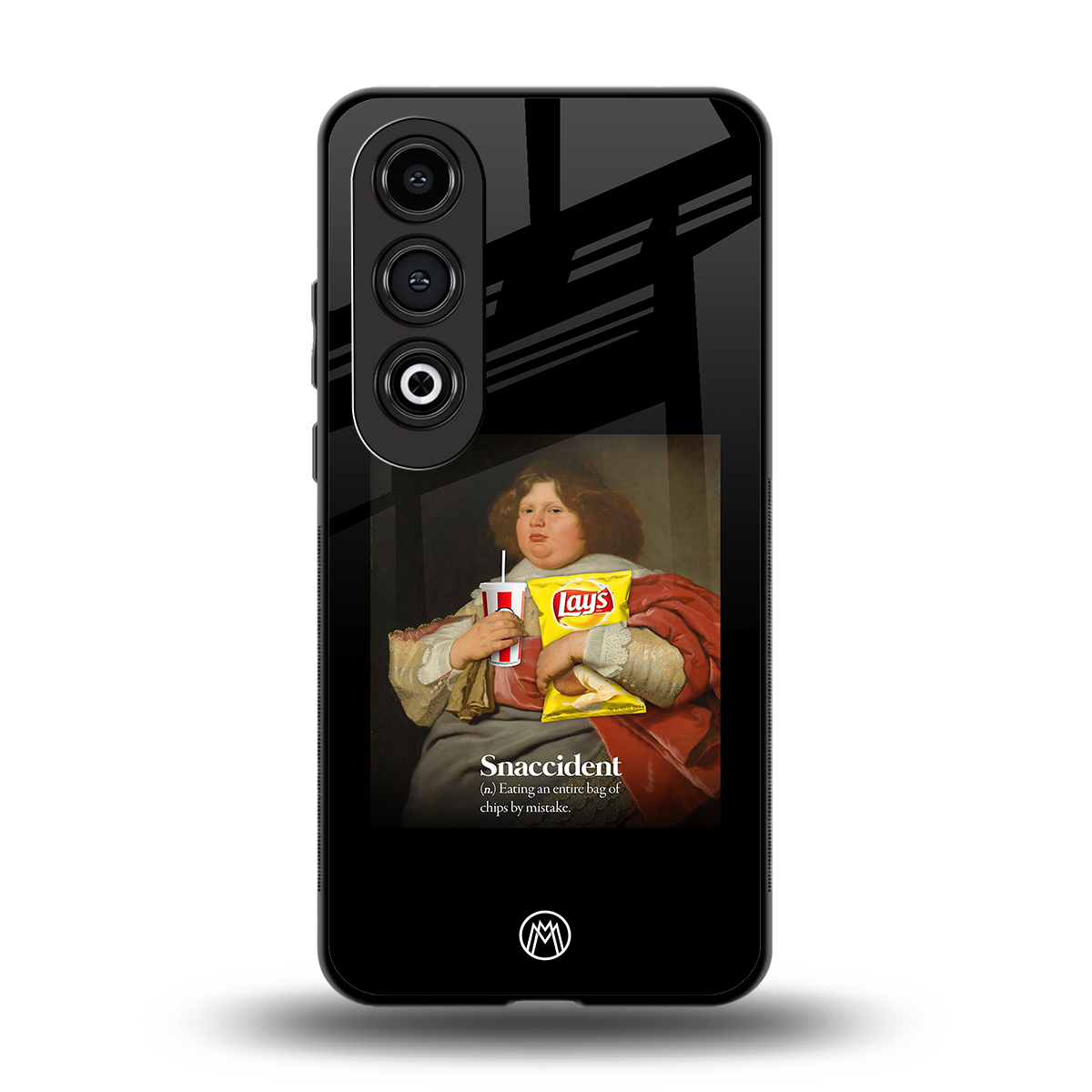 snaccident back phone cover | glass case for oneplus nord ce 4