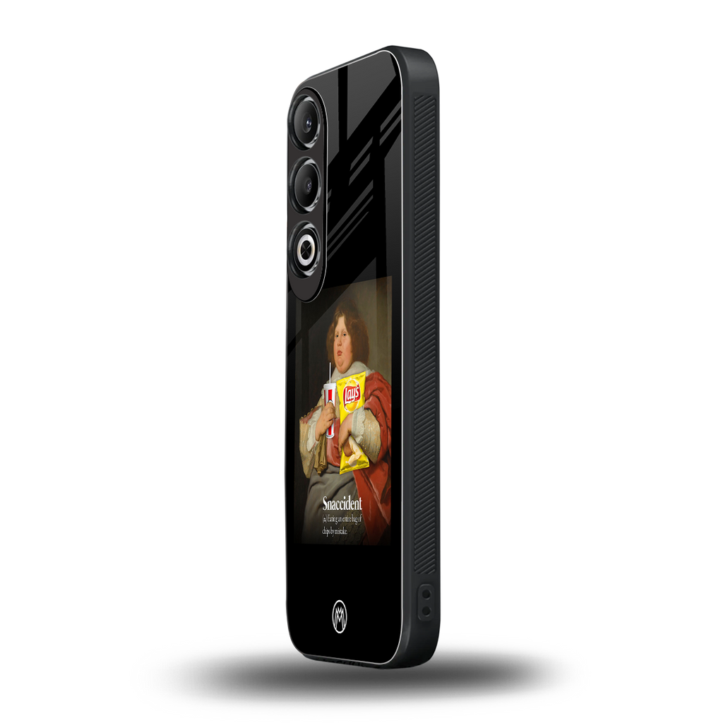 snaccident back phone cover | glass case for oneplus nord ce 4