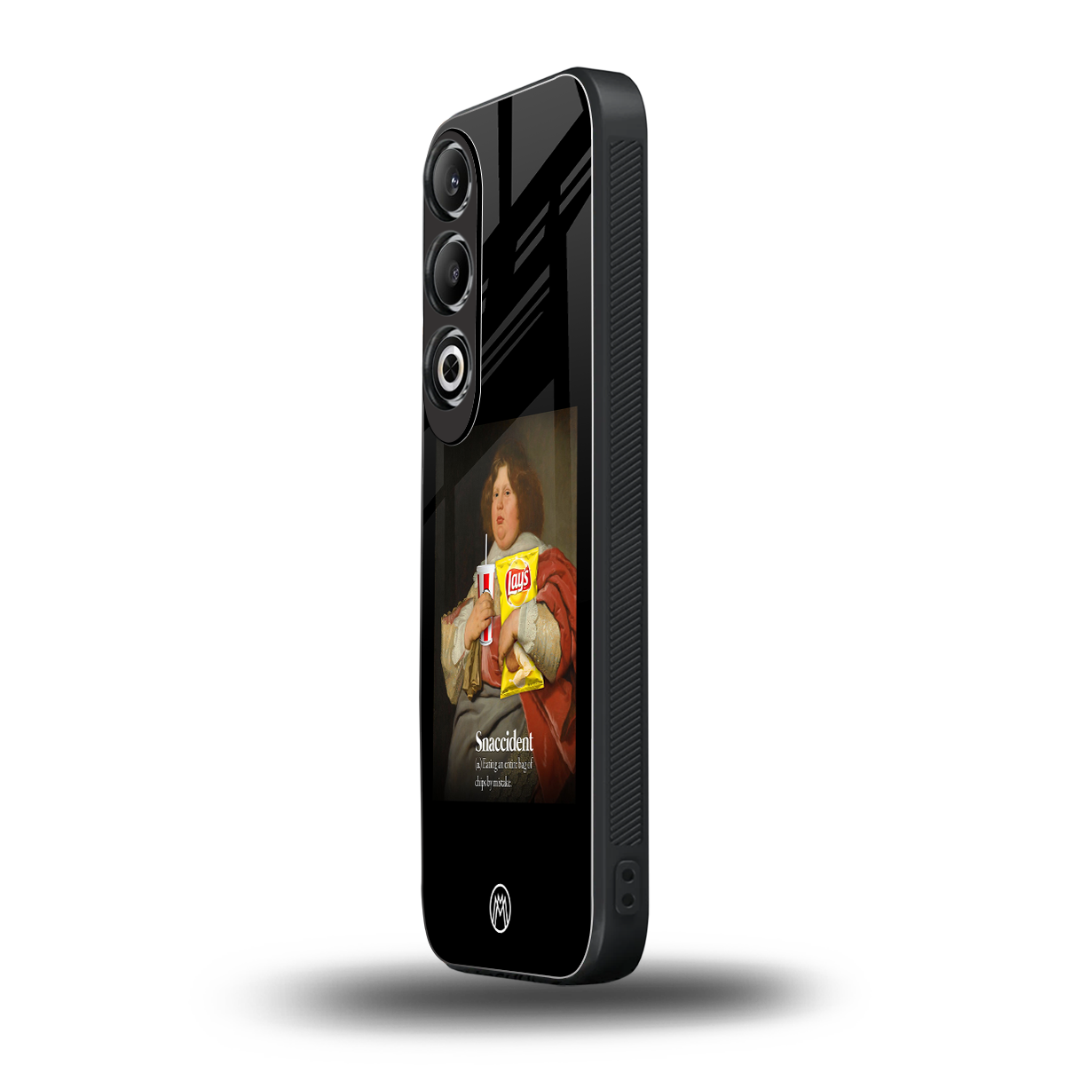snaccident back phone cover | glass case for oneplus nord ce 4