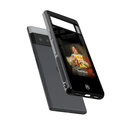 snaccident back phone cover | glass case for google pixel 6 pro