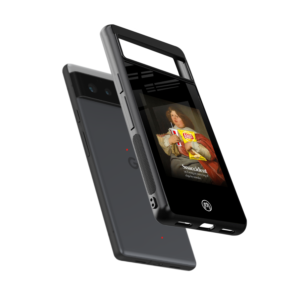 snaccident back phone cover | glass case for google pixel 6