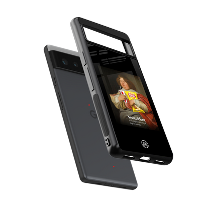 snaccident back phone cover | glass case for Google Pixel 6A