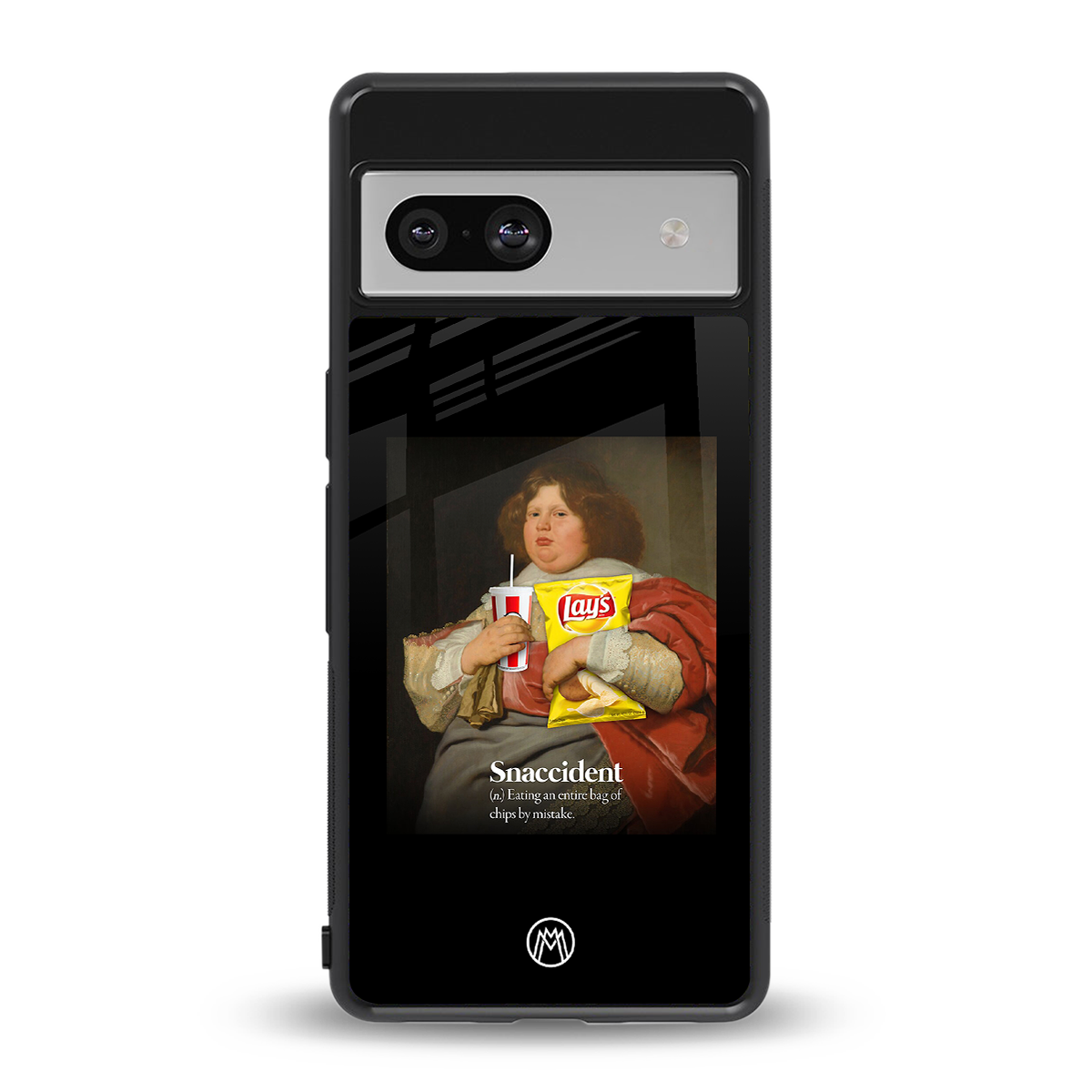 snaccident back phone cover | glass case for Google Pixel 7