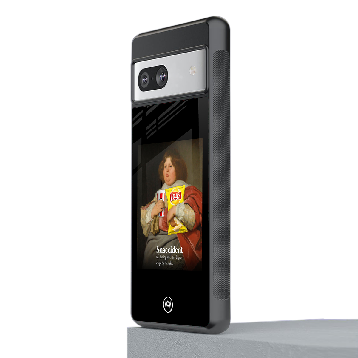 snaccident back phone cover | glass case for Google Pixel 7A