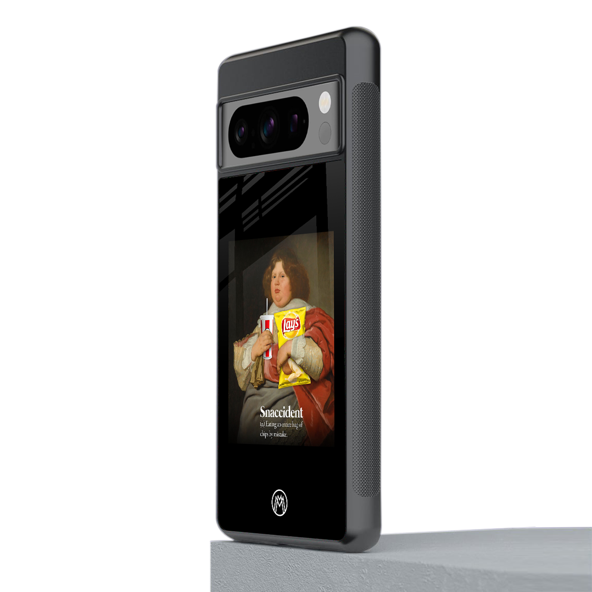 snaccident back phone cover | glass case for google pixel 8 pro