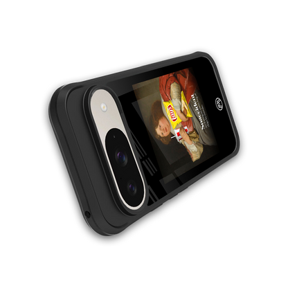snaccident back phone cover | glass case for google pixel 9