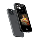 snaccident back phone cover | glass case for iphone 14