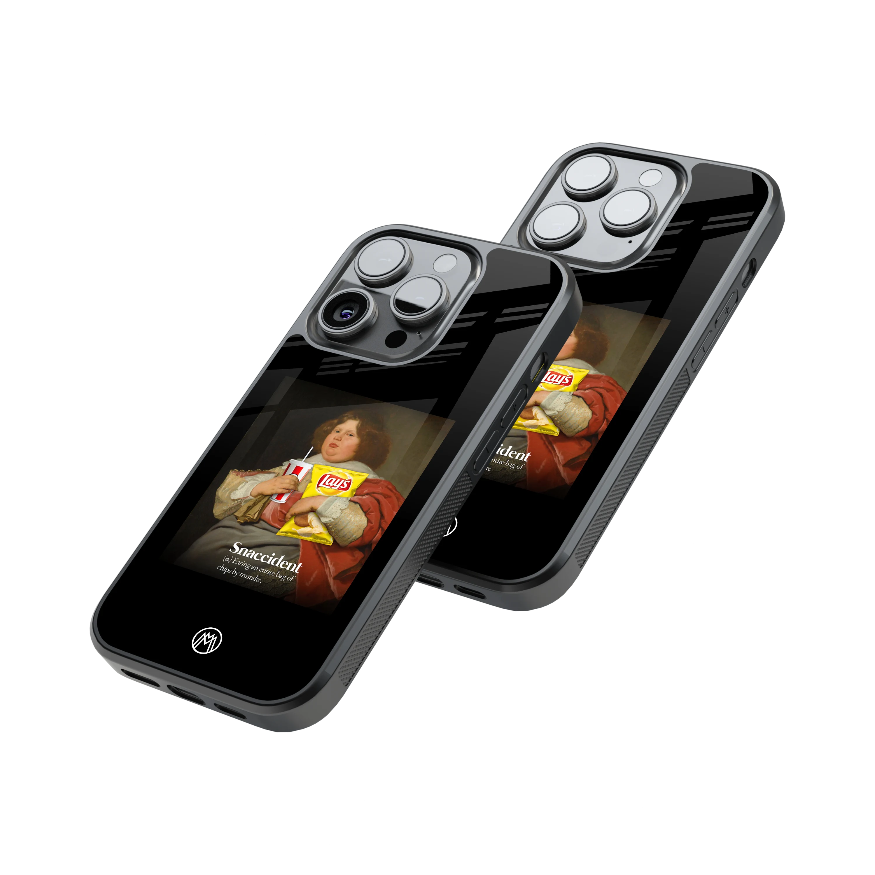 Protective Glass Back Phone Case Compatible with iPhone, Samsung, OnePlus, Pixel & More