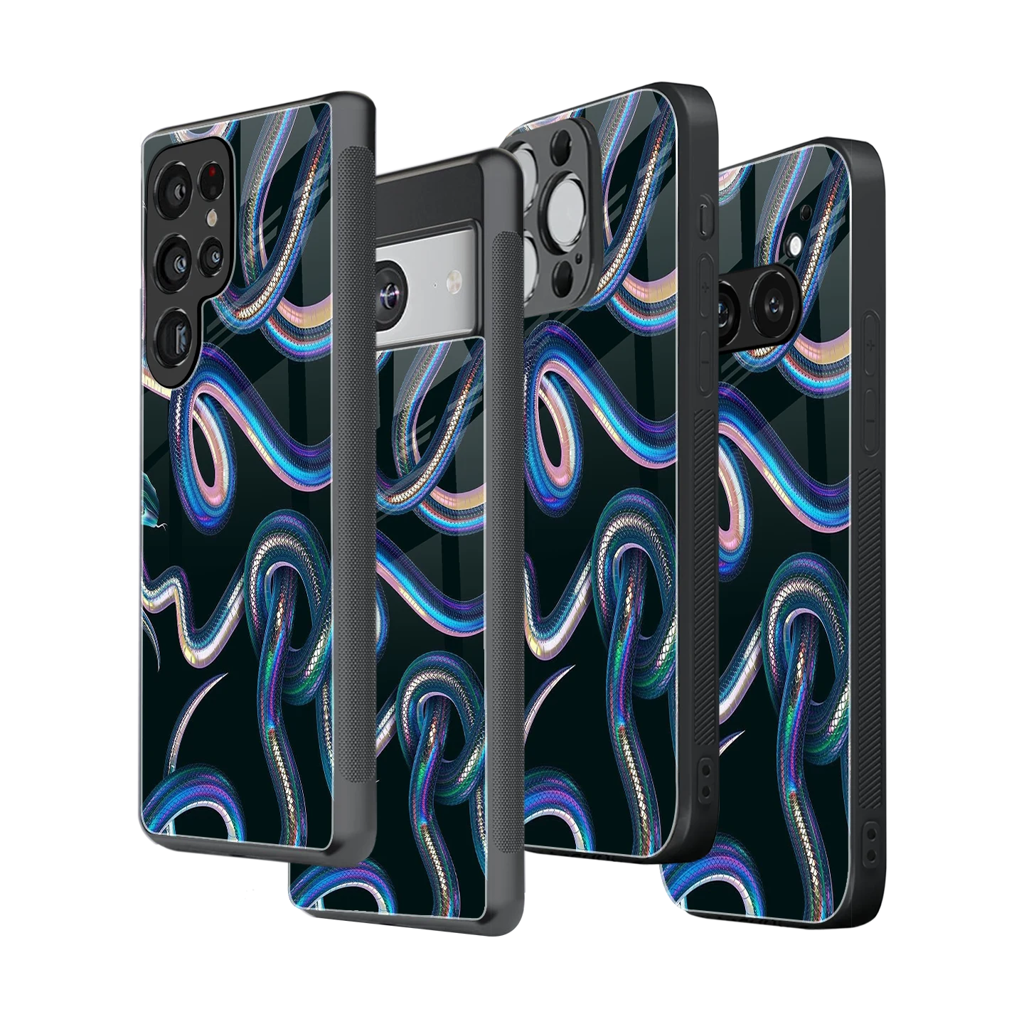 Stylish Glass Back Case for All Smartphones iPhone, Samsung, OnePlus, Pixel, Redmi, Oppo, Vivo, Motorola
