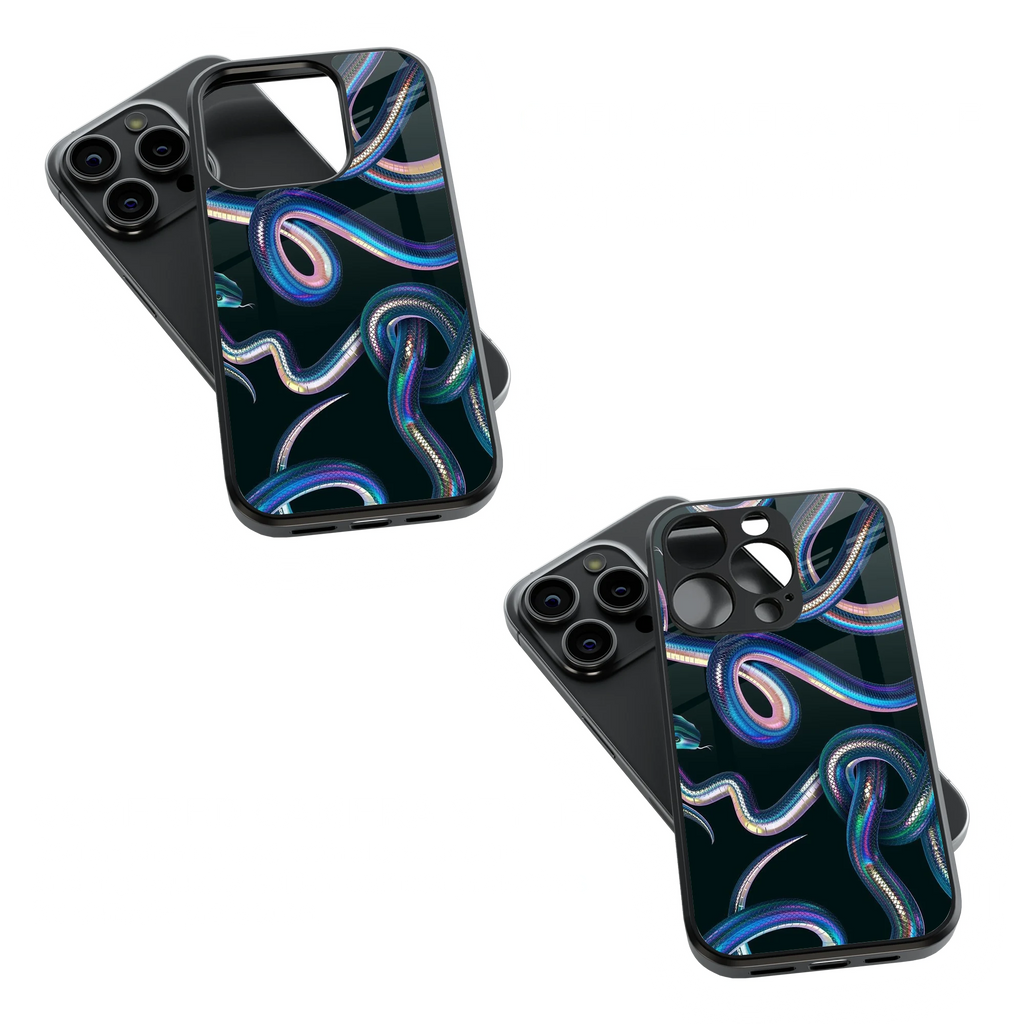Trendy Glass Back Mobile Case for iPhone, Samsung, Redmi, OnePlus, Google Pixel, Motorola