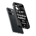 sneaker addict back phone cover | glass case for oneplus nord 3