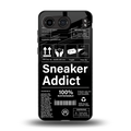 sneaker addict back phone cover | glass case for oneplus nord 4
