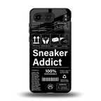 sneaker addict back phone cover | glass case for oneplus nord 4