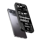 sneaker addict back phone cover | glass case for oneplus nord 4