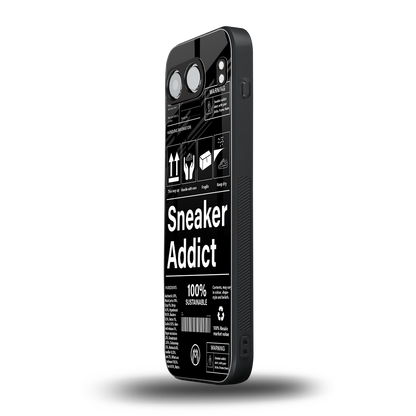 sneaker addict back phone cover | glass case for oneplus nord 4