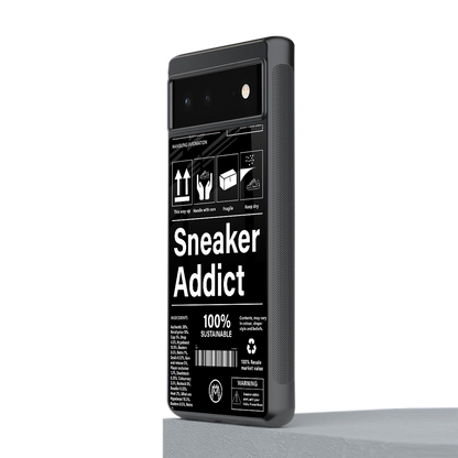 sneaker addict back phone cover | glass case for Google Pixel 6A