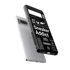 sneaker addict back phone cover | glass case for google pixel 7 pro