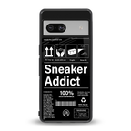 sneaker addict back phone cover | glass case for Google Pixel 7A