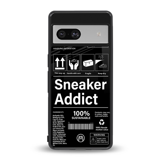 sneaker addict back phone cover | glass case for Google Pixel 7A