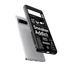 sneaker addict back phone cover | glass case for google pixel 8 pro