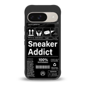 sneaker addict back phone cover | glass case for google pixel 9