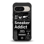 sneaker addict back phone cover | glass case for google pixel 9