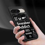 sneaker addict back phone cover | glass case for google pixel 9